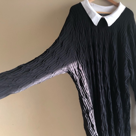 Black sweater dress - Picture 2 of 3